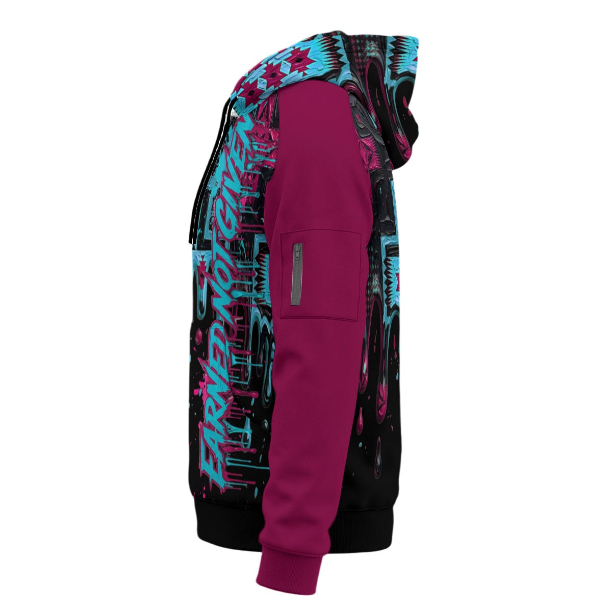 ENG passion QTR Zip hoodie