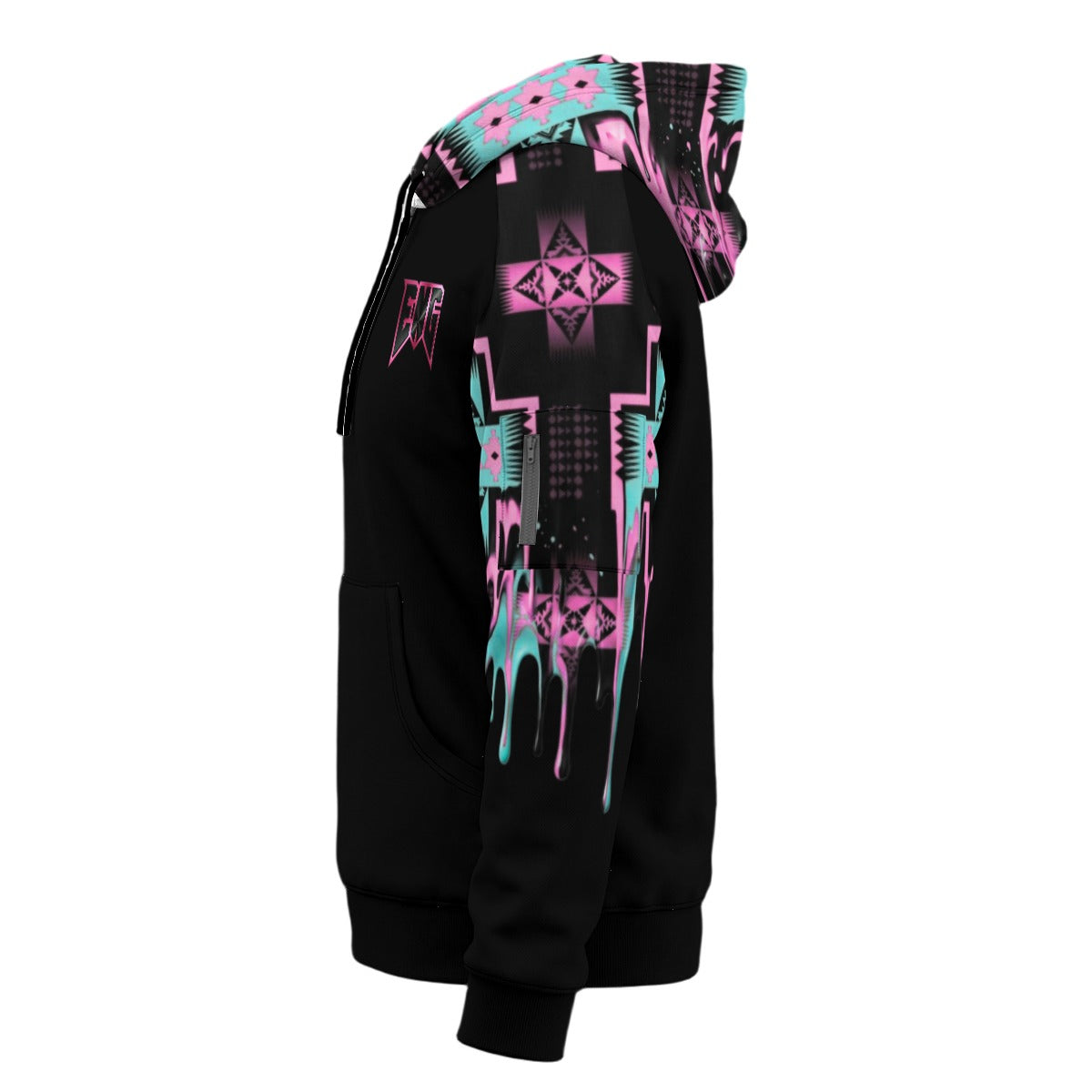 ESG QTR ZIP Pink Dreams Hoodie