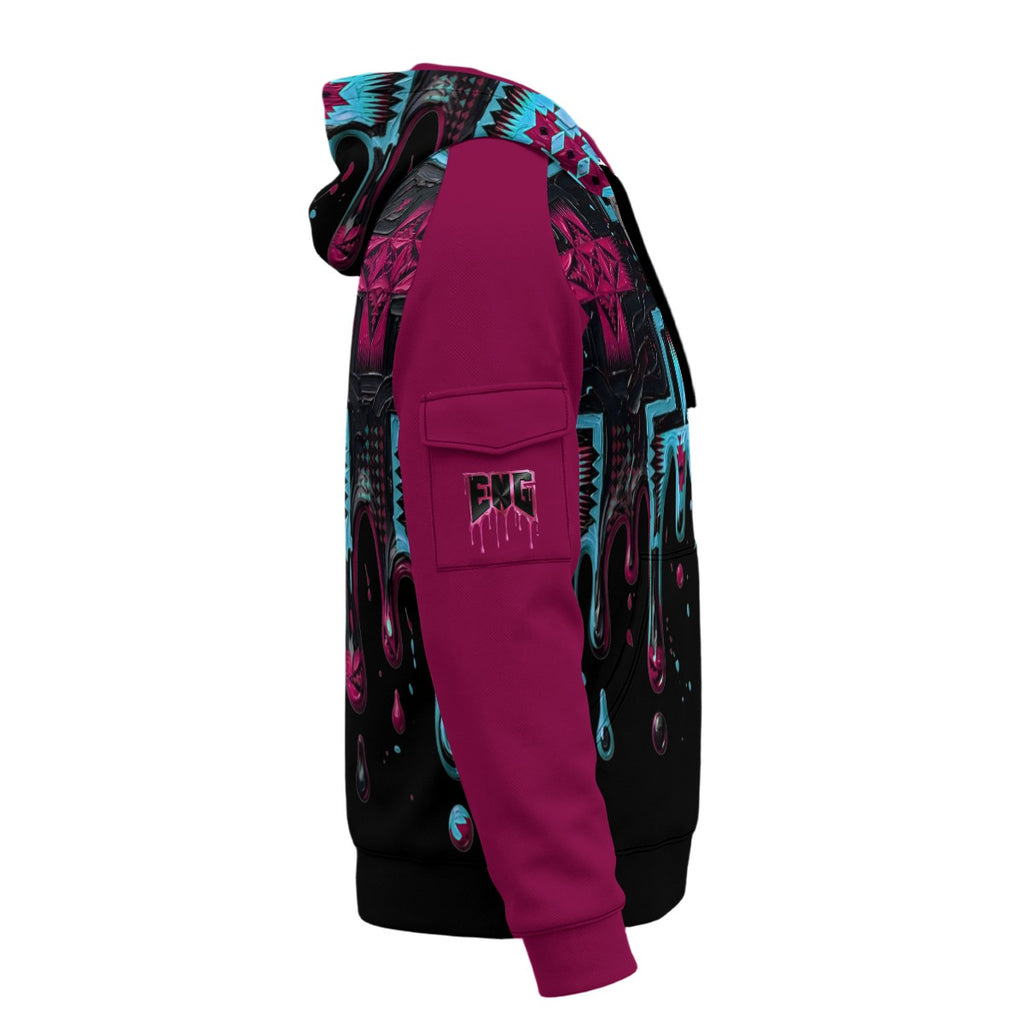ENG passion QTR Zip hoodie