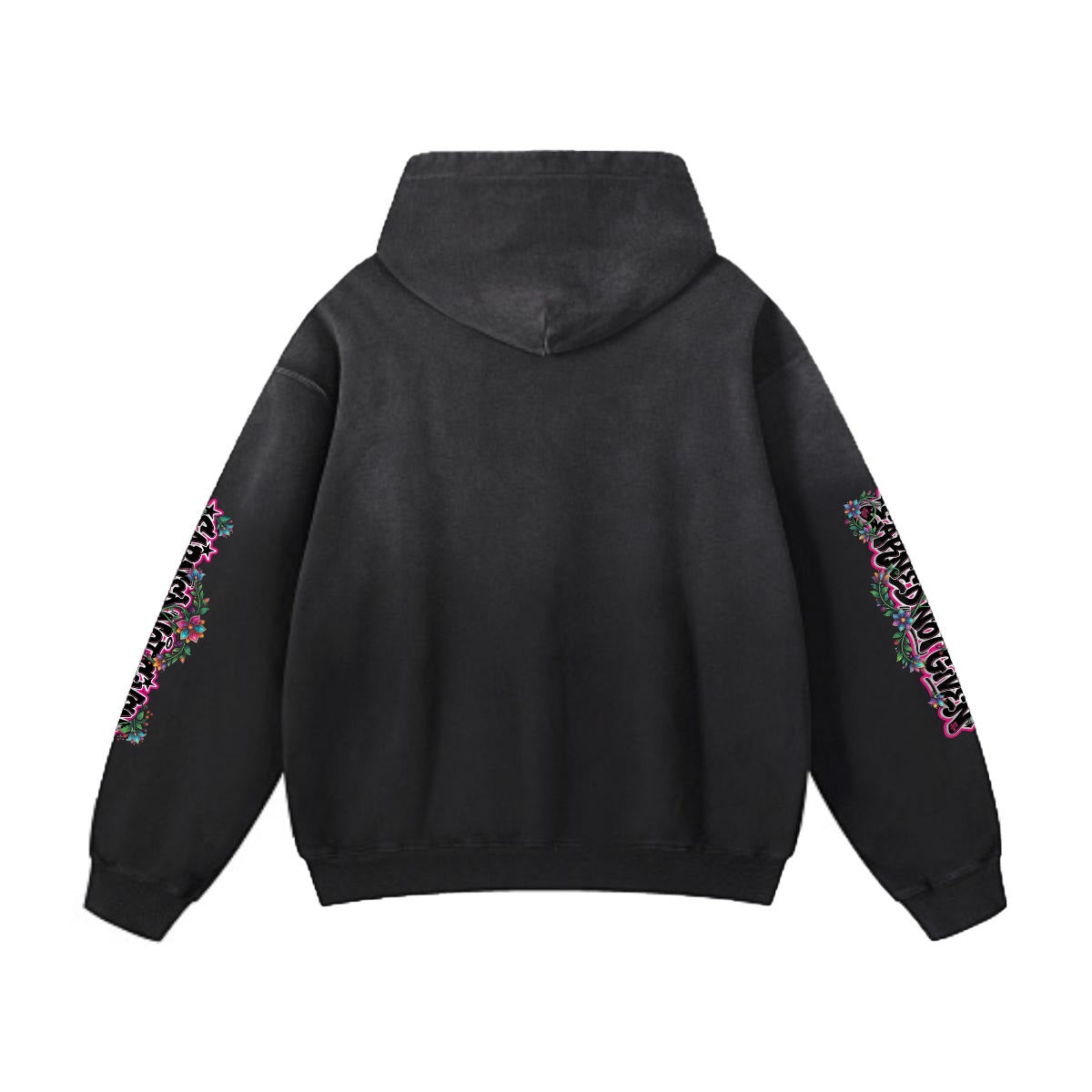 ENG Floral Washed Hoodie