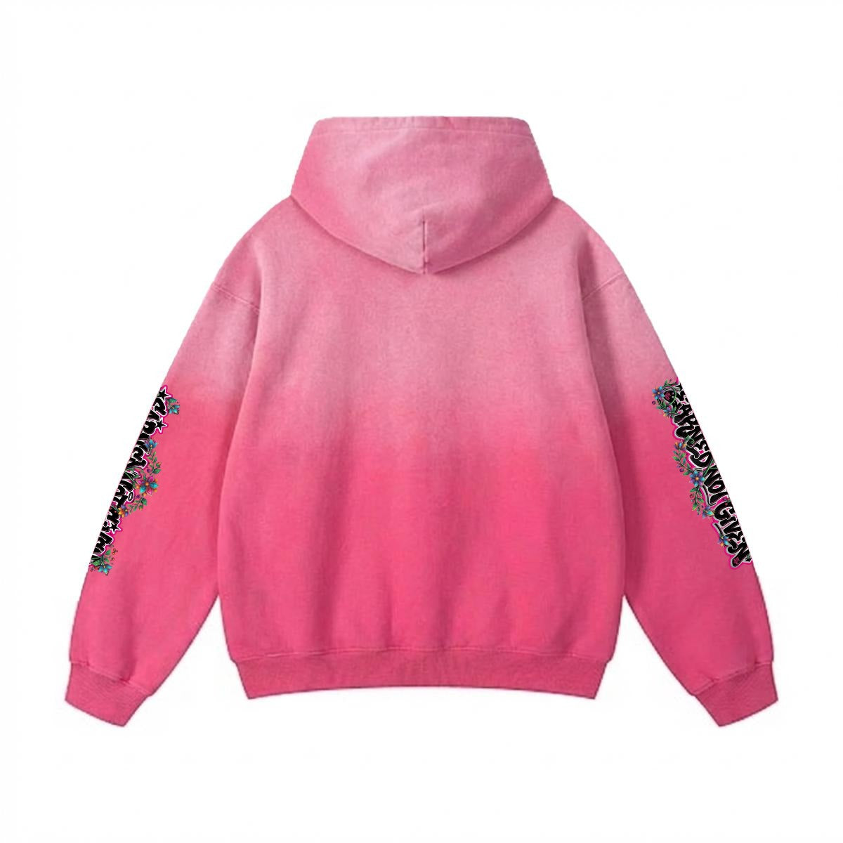 ENG Floral Washed Hoodie